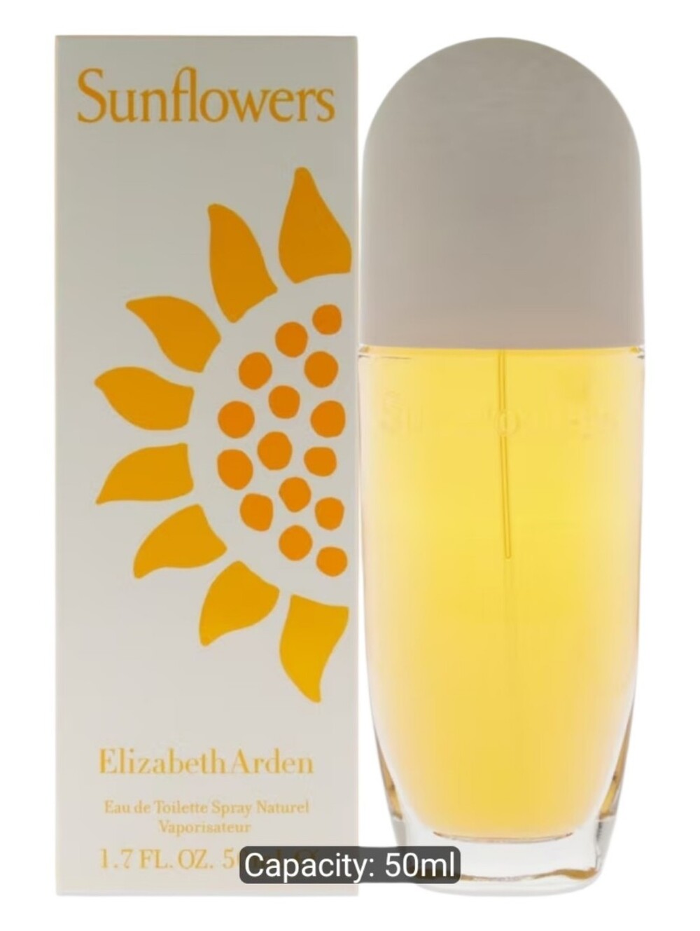 Sunflowers Elizabeth Arden Bottle Eau De Toilette 50ml